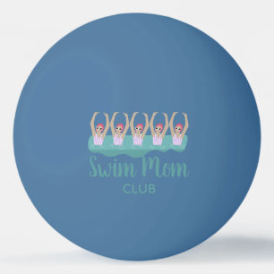 Funny Artistic Synchro Swimming Swimmers Swim Mom Ping Pong Ball