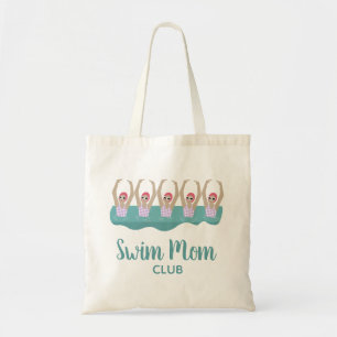 Funny Artistic Synchro Swimming Swimmers Swim Mom  Tote Bag