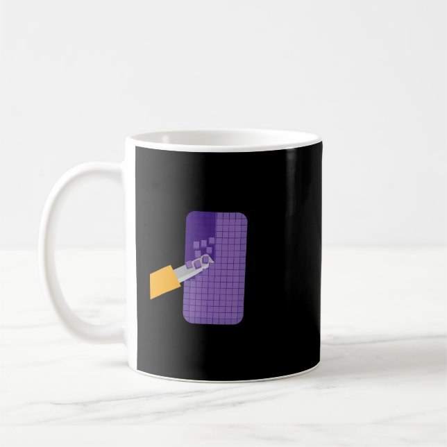Funny ASMR Soap Cutting Coffee Mug (Left)