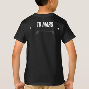 Funny astronaut take popcorn to mars - Popcorn day T-Shirt