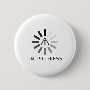 Funny At (appalachian Trail) In Progress  2 Inch Round Button