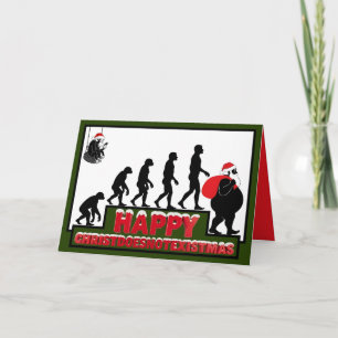 Funny atheist Christmas card