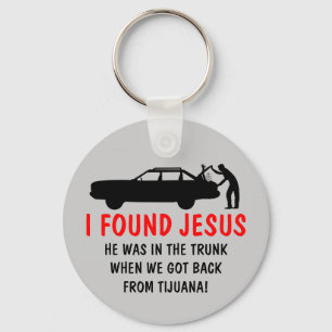 Funny atheist I found Jesus Keychain