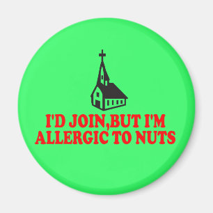 Funny atheist magnet