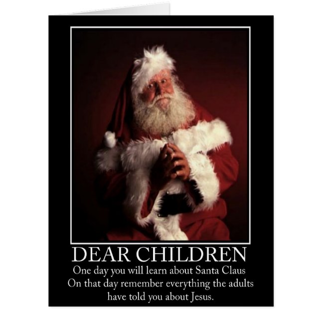 Funny atheist Santa (Front)