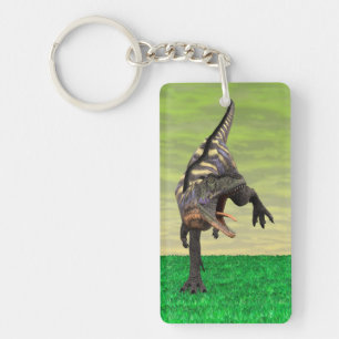 Funny Aucasaurus Dinosaur - Perfect for Dino Lover Keychain