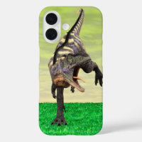 Funny Aucasaurus Roaring Prehistoric Dino Art