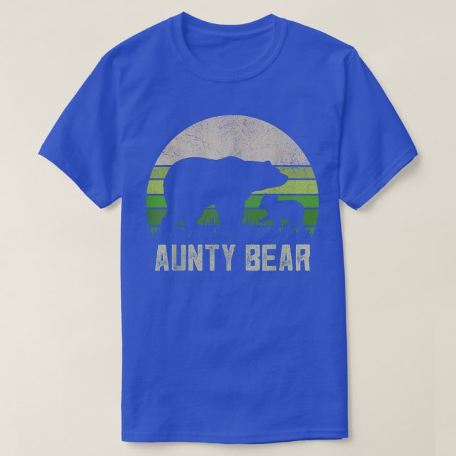 Funny Aunt Shirts From Nephew Niece, Cub Kids Aunt (Design Front)