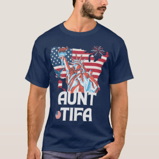 Funny Auntifa Meme America family T-Shirt