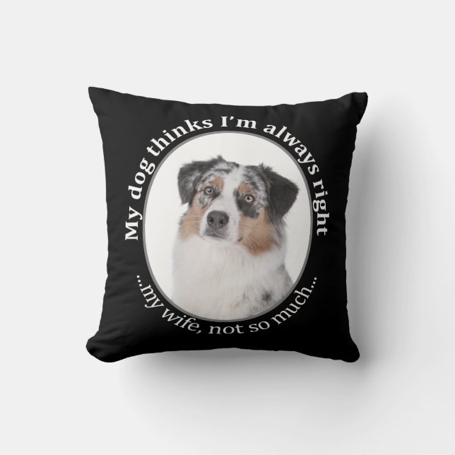Funny Aussie / Coussin de femme (Recto)