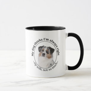 Funny Aussie v Wife Mug