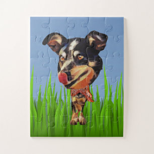 Funny Australian Cattle Chien Kids 30 pc Puzzle