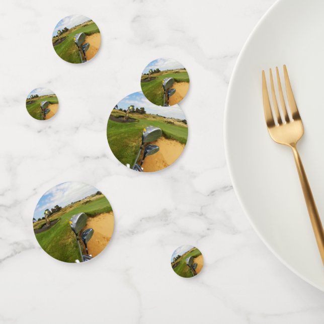 Funny Australian Golf Design, Birthday Confetti (Group)
