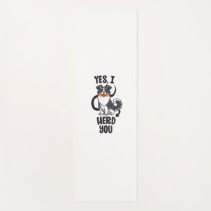 Funny Australian Shepherd Mom Gifts Aussie Yes I H Yoga Mat