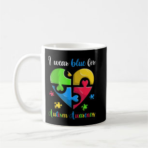Funny Autism Awareness Tshirt For Men, Women & Kid Coffee Mug