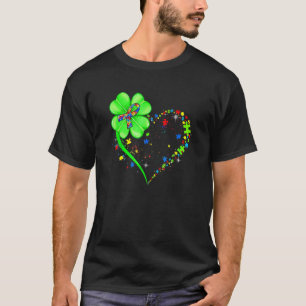 Funny Autism C Autism Mom Boy St Patrick's Day 2 T-Shirt