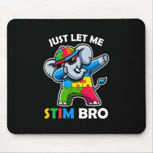 Funny Autism Cute Autism Awareness Kids  Mouse Pad