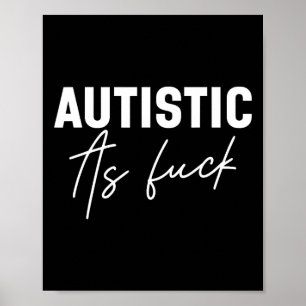 Funny Autism Jokes Poster