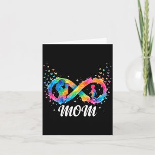 Funny autism mom quote neurodiversity awareness card