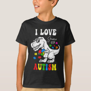 Funny Autism Rizz Em With The Tism Meme Autistic R T-Shirt