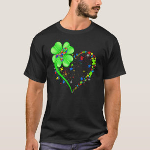Funny Autism St Patrick's Day C Autism Mom Boy 1 T-Shirt
