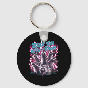 Funny Autistic Racoon Autism Meme Rizz Em With The Keychain