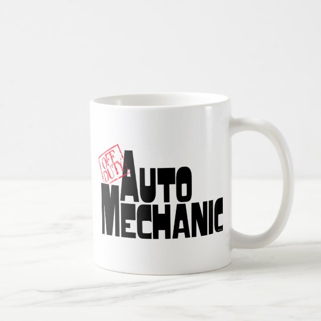 Funny Auto Mechanic Coffee Mug (Right)