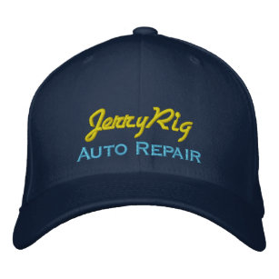 Funny Auto Mechanic Embroidered Hat