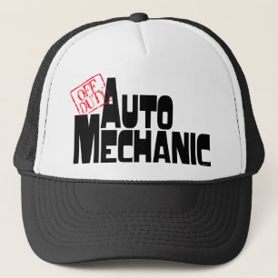 Funny Auto Mechanic Trucker Hat