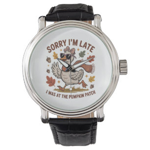 Funny Autumn Goose Watch
