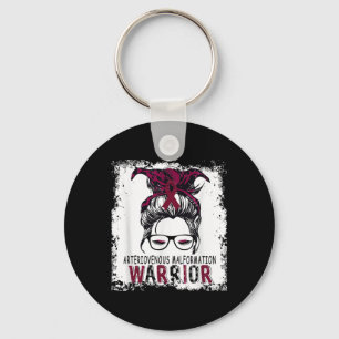 Funny Avm Arteriovenous Malformation Awareness, Keychain