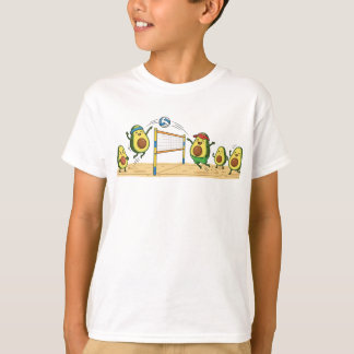 Funny Avocado Beach Volleyball Pun T-Shirt