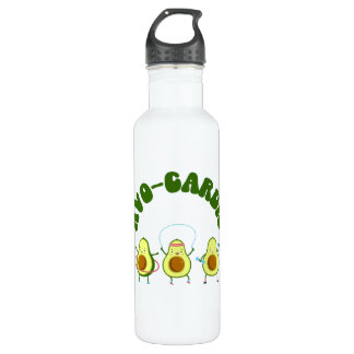 Funny Avocado Fitness 710 Ml Water Bottle