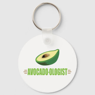 Funny Avocado Keychain