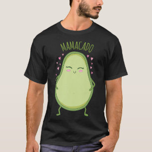 Funny avocado Pregnancy Reveal Holy Guacamole I'm  T-Shirt