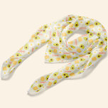 Funny Avocado Toast Pattern Scarf<br><div class="desc">Fun design featuring a cute avocado, eggs, bacon, and toast pattern.</div>