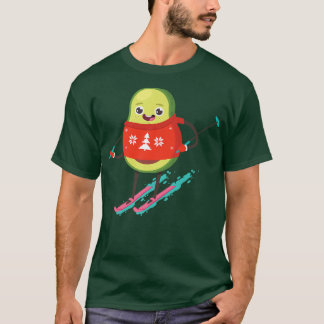 Funny Avocado Vegan Vegetarian Plant Based Diet Ch T-Shirt