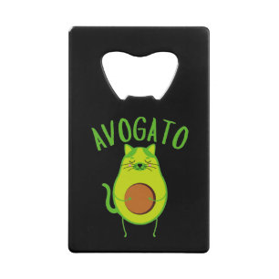 Funny Avogato Credit Card Bottle Opener
