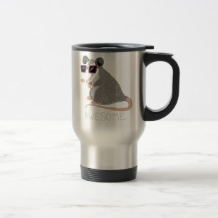 Funny Awesome Possum Travel Mug
