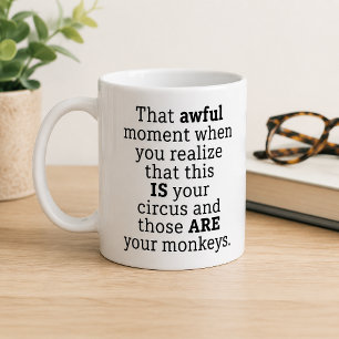 Funny Awful Moment Coffee Mug Office Humour Gift