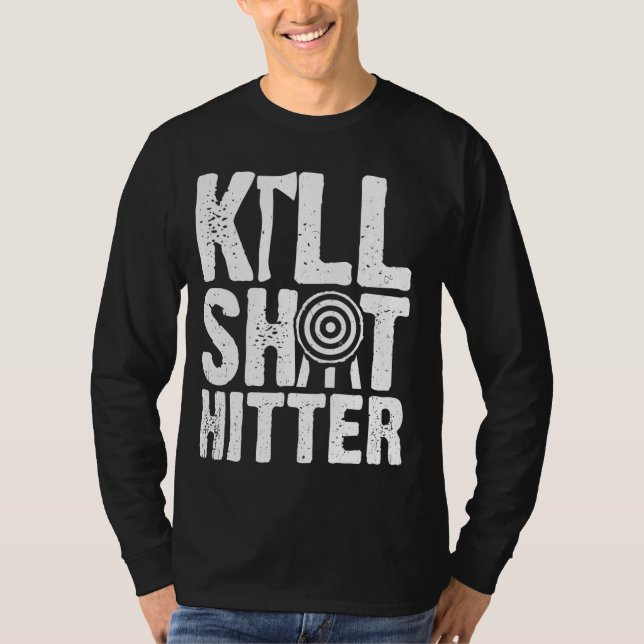 Funny Axe Throwing Axe Hatchet Thrower T-Shirt (Front)