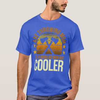 Funny Axe Throwing Fan Merchandise For Mom T-Shirt