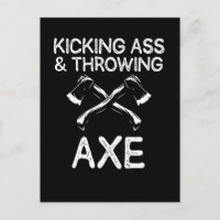Funny Axe Throwing Joke Woodworker Lumberjack