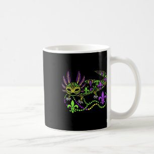 Funny Axolotl Mardi Gras Festival Carnival Womens  Coffee Mug