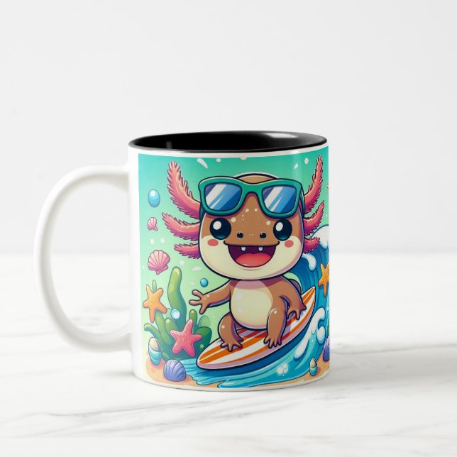 funny Axolotl MUG Kids (Left)