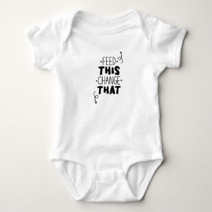 Funny baby bodysuit