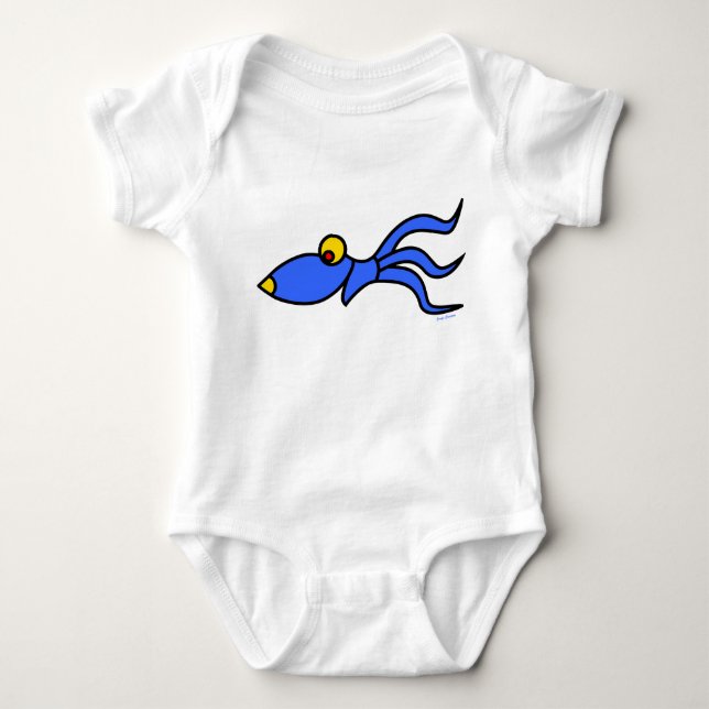 funny baby bodysuite bodysuit (Front)
