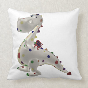 Funny Baby Dragon Throw Pillow
