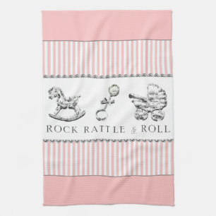 Funny Baby Girl Kitchen Towel