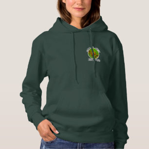 Funny Baby Goldfish Womens Hooded Sweatshirt